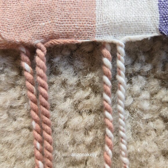 Hoss Intropia Huge Stripe Scarf Shawl Wrap - Picture 8 of 15